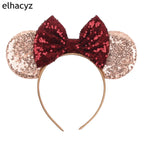 2026 Chic Embroidery Sequin Ears Headband Classical DOT Bow Hairband For Girls Women Party Head Wear Kids DIY Hair Accessories
