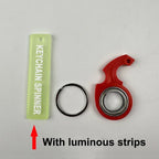 Spinner Stress Toy Funny Idget Toys Kids Fingertip Spinning Keyring Finger Fidget Ring Relieve Boredom Party Gifts Keychain Toys