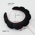 Sponge Spa Headband Velvet Washing Face Wide Padded Headband Skin Care Makeup Removal Shower for Women Girls Hair Accessories