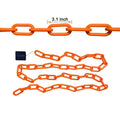 2/3M Halloween Plastic Chain Lights Props Chains with 8 Lighting Modes String Lights for Skeleton Dog Spooky Outdoor Decorations