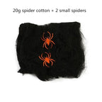30/90/150cm Halloween Black Scary Giant Spider Huge Spider Web Halloween Decor Home Bar Haunted House Prop Holiday Outdoor Decor