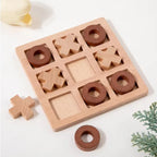 Montessori Play Game Wooden Toy Mini Chess Interaction Puzzle Training Brain Learing Early Educational Toys For Children Kids
