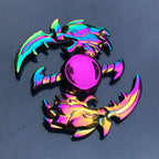 Dragon Wings Hand Spinner Alloy Low Noise Metal Rainbow Finger Spinner Anti-Anxiety High Speed Fingertip Gyro Birthday Gift