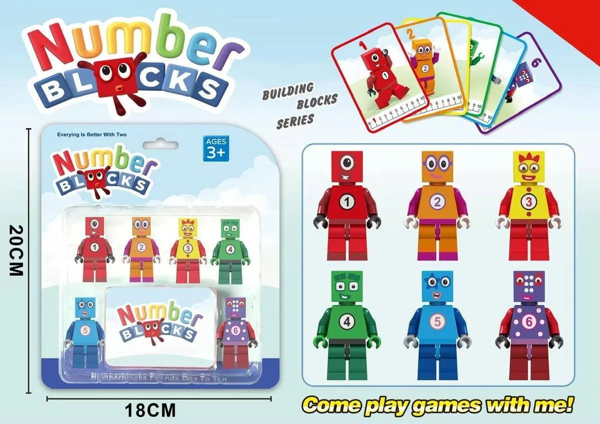 Hot New Numberblocks Assembly Model Toys Gift , Strengthening Mathematical Knowledge Through Digital Games