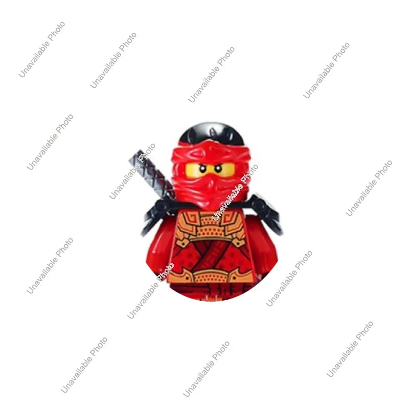 Hot Toys Ninja Figures Garmadon Jay Zane Kai Nya Lloyd Samukai Cole Harumi Ultra Violet Pyro Snake Morro Building Block Kids Toy