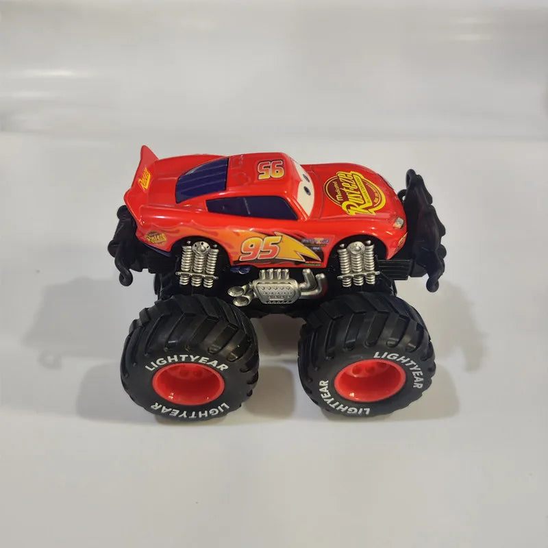 Disney Pixar Cars Toy Lightning McQueen Metal Mode Return Car Jackson Storm Mater Inertial Force Car Model Toy Kid Birthday Gift