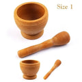 Resin Mortar and Pestle Set – Garlic, Herb & Spice Grinding Kitchen Tool