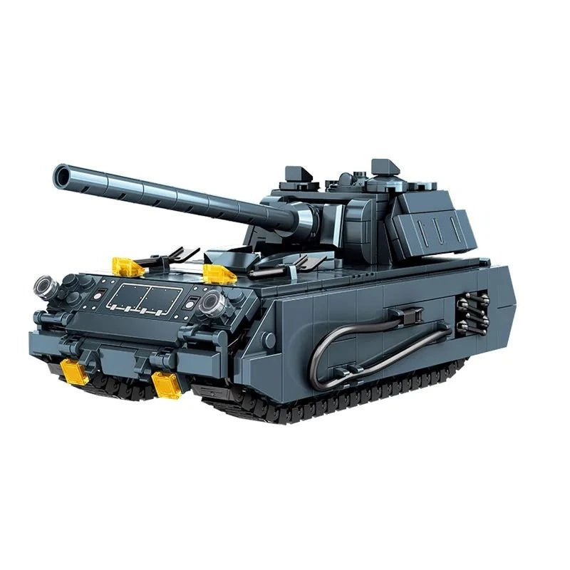 World War Army Military Soldiers Armor Halftrack Main Station Tank Building Blocks Bricks Model DIY Assembly Toys For Kids