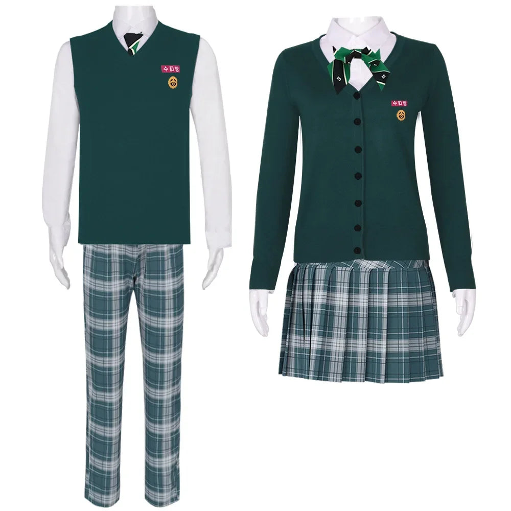 Anime Girl Cosplay Costume Roleplay Outfit Set