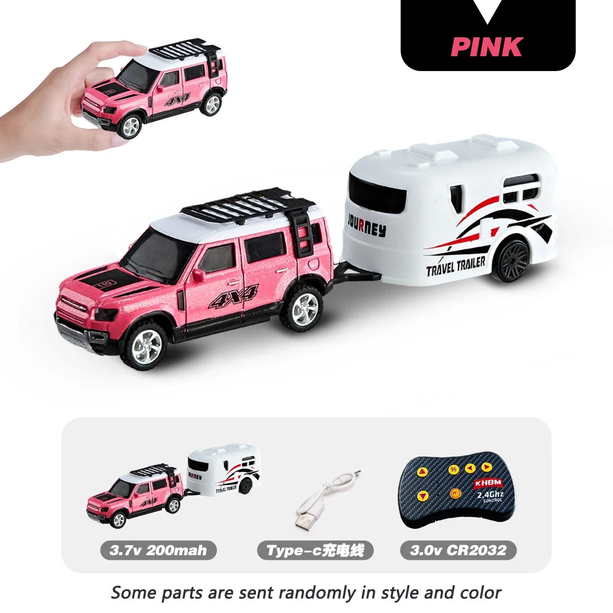New RC Car MINI Alloy 1/64 Remote Control Car Convenient to Carry 60 Minutes of Work Time Children's Gifts Electronic Toys