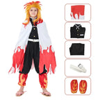 Anime Kimetsu No Yaiba Kamado Nezuko Cosplay Kostuum Kimono Demon Slayer Cosplay Pruiken Haren Halloween Carnaval Vrouwen Outfit