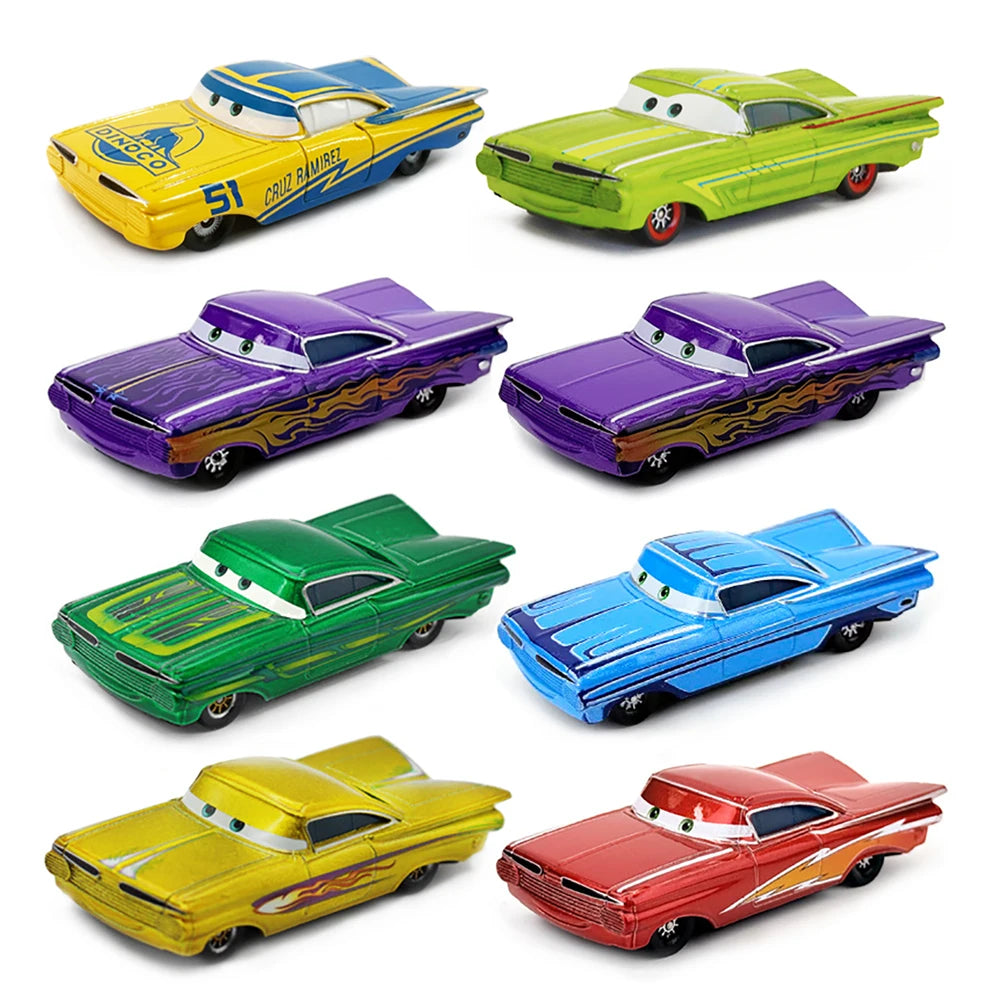 Disney Pixar Cars Ramone Series Colors Golden Green Red Purple 1:55 Alloy Diecast Children's Toy Car Model Gift
