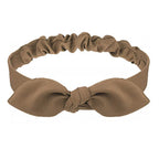 New Boho Women Soft Solid Print Headbands Vintage Cross Knot Elastic Hairbands Turban Bandanas Girls Hair Bands Hair Accessories
