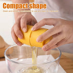 Plastic Egg Shell Opener Professional Manual Eggs Breaker Non-Stick Hand Eggshell Separator Multifunctional Kitchen Baking Tool