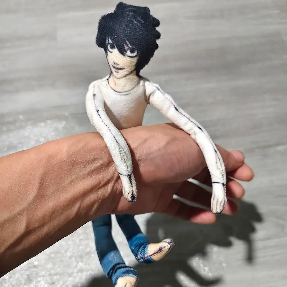Anime Michael Jackson Cosplay Prop Doll Plush Stuffed Figure Dolls Room Decoration Abstract Joint Mobility Props Gift