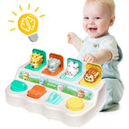 Montessori Pop up Animal Toys and Learning Boxes - Enhance Logic and Motor Skills, for Children's Birthday Gifts