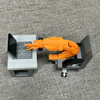 MOC Building block shrimp model figurines, puzzle assembly, boys and girls randomly mixing, Internet celebrity creative parodies