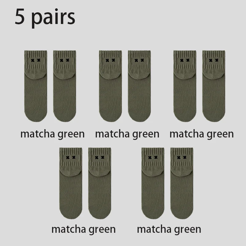 Casual Socks Ankle Socks Men's Cotton Socks Fashion Breathable Comfortable Socks