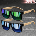 Fashion Vintage Square Square Frame Sunglasses Men Women Fishing Driving Man Luxury Brand Designer Sun Glasses UV400 Eyewear