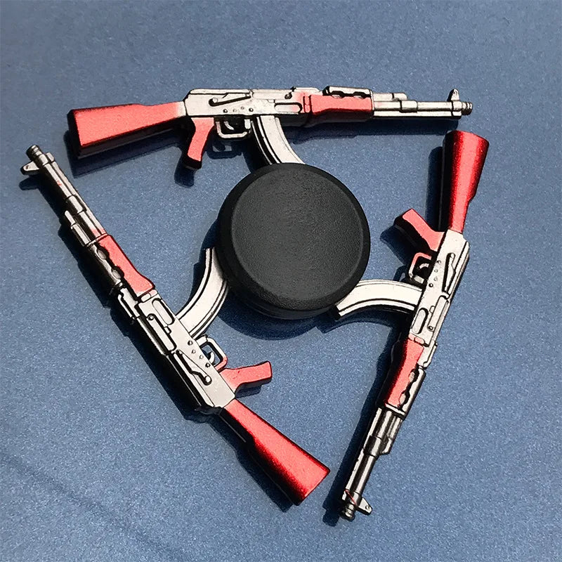 Fidget Spinner Anime Game Cartoon Fingertip Gyroscope Metal Zinc Alloy Mute Hand Spinner Smooth Electroplate Stress Relief Toys