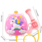 Children Backpack water gun Toys Summer Outdoor Beach Pool Garden Fight Games Kids Water fight Watergun outing toy Gifts