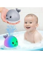 Baby Bath Toys, Toddler Bath Toys for Kids Ages 1-3, Light Up Whale Bath Toy Sprinkler, Pool Water Table Infant Baby Toys 6-12-1