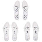18 magnets Unisex Magnetic Therapy Massage Insoles Foot Acupressure Shoe Pads Therapy Slimming Insoles for Weight Loss
