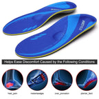 Arch Support Metatarsalgia Insole Plantar Fasciitis Pain Relief Orthotic Insert,Flat Feet Orthopedic Insoles Running Sport Sole