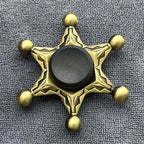 New Bronze Metal Alloy Fidget Spinner R188 Mute Bearing Hand Spinner Fingertip Gyro Stress Relief Toys Gifts