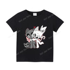 Sprunkis T-shirts Cartoon Oren Wenda Outdoor Clothes Short Sleeve Summer Cute Base Top Funny Birthday Gift