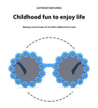 2024 New Sunglasses, Cartoon Children's Glasses For Boys And Girls, Cute Small Flowers, Little Daisy Baby Sunglasses