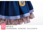 Girls Judy Bunny Police Officer Dress Disney Zootopia 2 Bunny Costume for Kids Cosplay Dress With Accessories Fancy Outfits