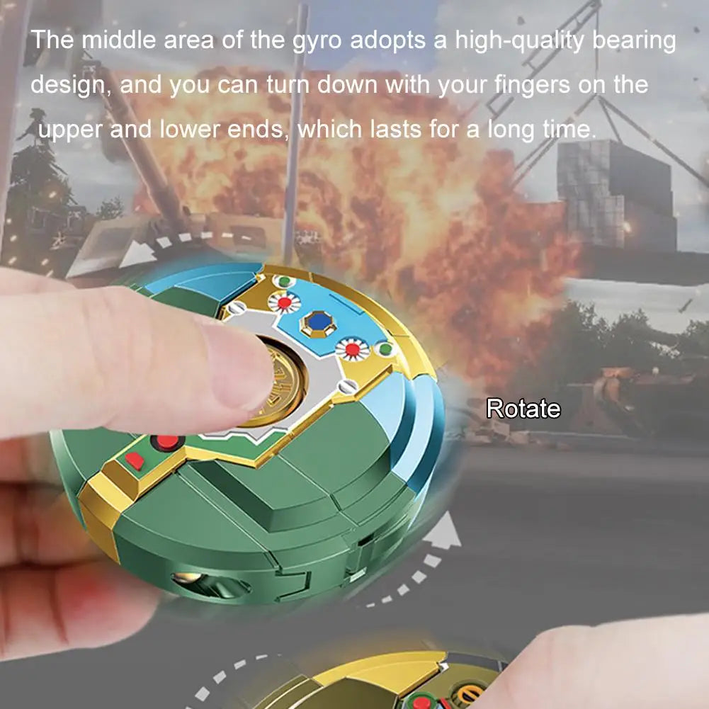 Creative Robot Transformation Fidget Spinner Hand Spinner Toys Antistress Stress Relief Adult Sensory Toys for Kids Gift