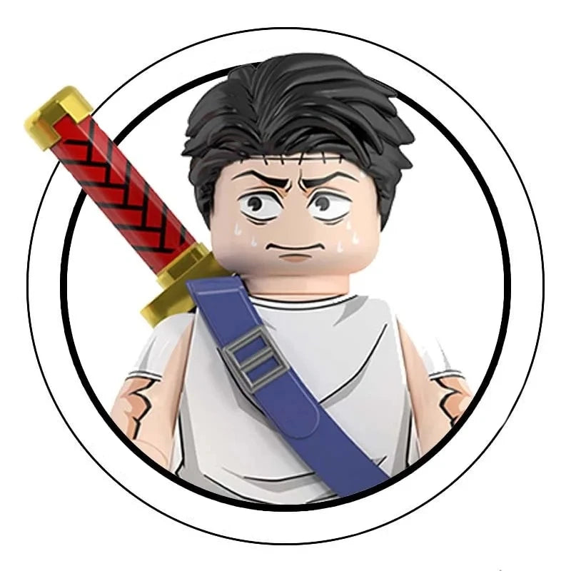 WM6139 WM6140 WM6149 WM6202 WM6201 Jujutsu Kaisen Building Blocks Mini Action Figure Itadori Yuji Gojo Satoru Ryomen Gifts Toys