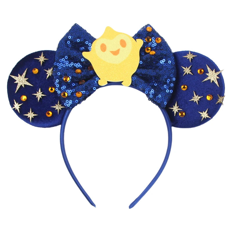Nieuwste Mickey Mouse Oren Hoofdband Kid Adult Festival Party Pailletten Strik Haarband Vrouwen Baby Girl Party Haar Accessories