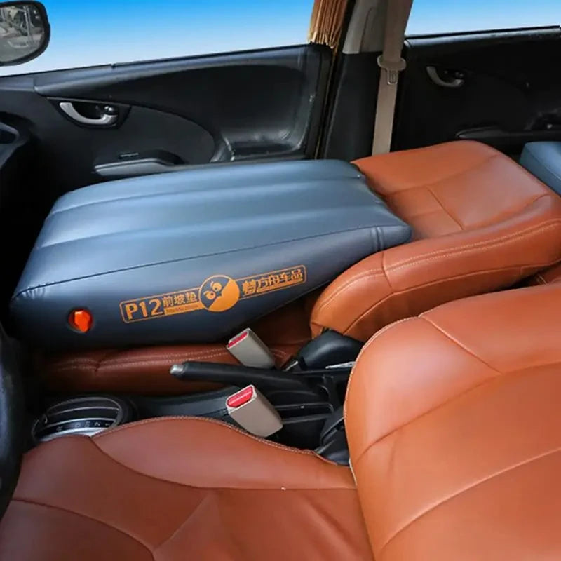 Car Travel Inflatable Mattress Front Slope Pad Inflated Stool Cushions Air Bed Seat Gap Self-driving Supplies Accessories