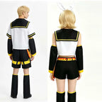 Homchee Trends COS Anime Men Len Cosplay Costume Anime Women Rin JK Uniform for Comic Con Outfits