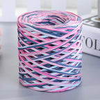 200M Raffia paper rope Straw Yarn For Knitting Crocheting Paper Threads DIY Handmade Summer Sunhat Beach Bag Freeshipping