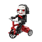 MOC Chainsaw Scary Puppet Billy Doll Building Blocks Horror Movie Toy Murderer Action Figure Puzzle Brick Adult Gift For Kid
