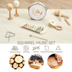 Montessori Wooden Musical Instrument Toy Set