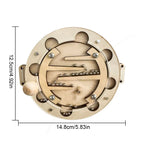 Busy Board Accessories DIY Toy Part Wooden Toys Metal Locks Leather Buckle Montessori Educational Games Intellectual Development