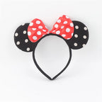 Knot Accessories Minnie Hairbands Favors Mom Lovely Ears Kids Mickey Headbands Hair Boys Party Sequin Baby Birthday Bows Girls
