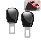 1/2PCS Car Seat Belt Clip Extender Safety Seatbelt Lock Buckle Plug Thick Insert Socket Extender Safety Buckle For Tesla Porsche