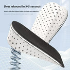 Height Increase Half Shoe Insoles Heel Insert Sport Cushion EVA Memory Foam Heel Lifting 2/3/4/5CM Taller Invisible Heighten Pad
