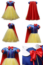 Girls Elsa Anna Dress Children Princess Carnival Dress Kids Jasmine Rapunzel Pageant Flower Disguise Birthday Cosplay Costume