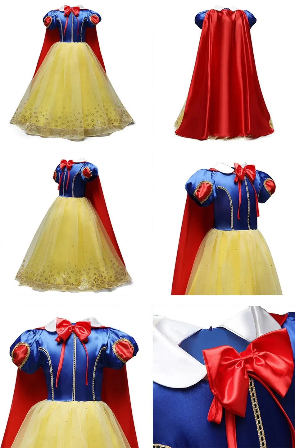 Girls Elsa Anna Dress Children Princess Carnival Dress Kids Jasmine Rapunzel Pageant Flower Disguise Birthday Cosplay Costume
