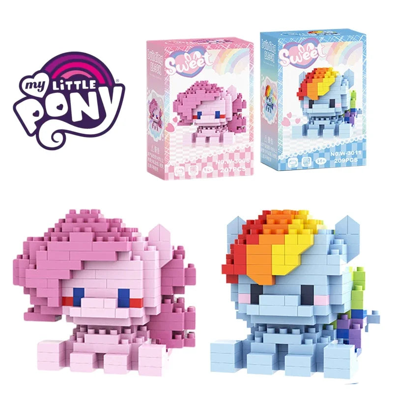 My Little Pony Building Blocks Lega Equestria Girls Figure Twilight Sparkle Building Blocks  Cartoon Character Toys For Children