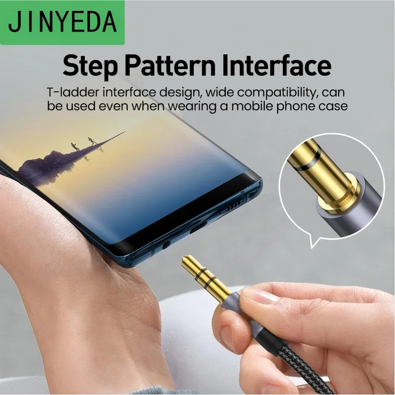 Audio Cable 3.5 mm Jack Male to Male Aux Cable For Phone Headphone Car MP3 Speaker Computer 3.5mm Jack Aux Wire Cord 3M