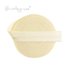 BRISTLEGRASS 2 5 10 Yard 5/8" 15mm Solid FOE Shiny Fold Over Elastic Spandex Satin Band Hair Tie Headband Dress Sewing Lace Trim