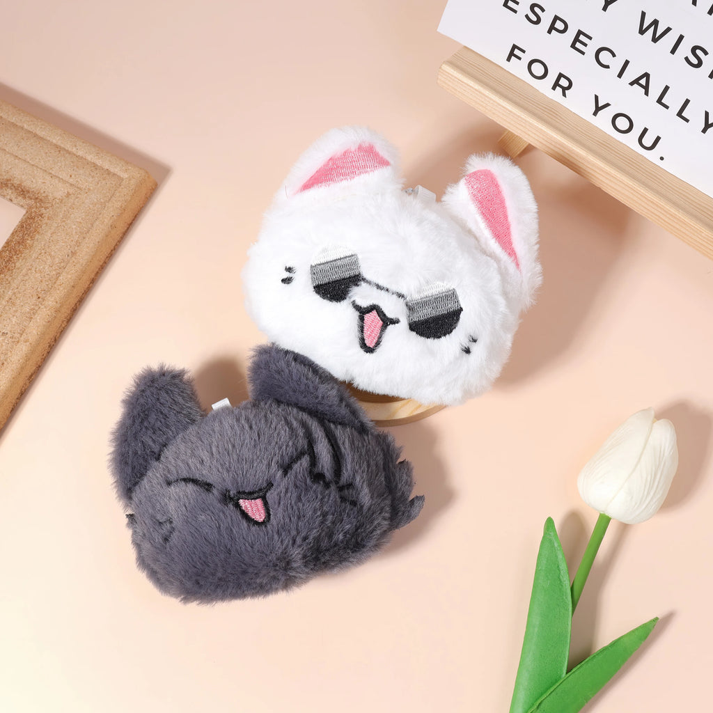 Anime Keychain Geto Suguru and Satoru Gojo Plush Cosplay Doll Pendant Keyrings Accessories Key Chains Fans Gifts